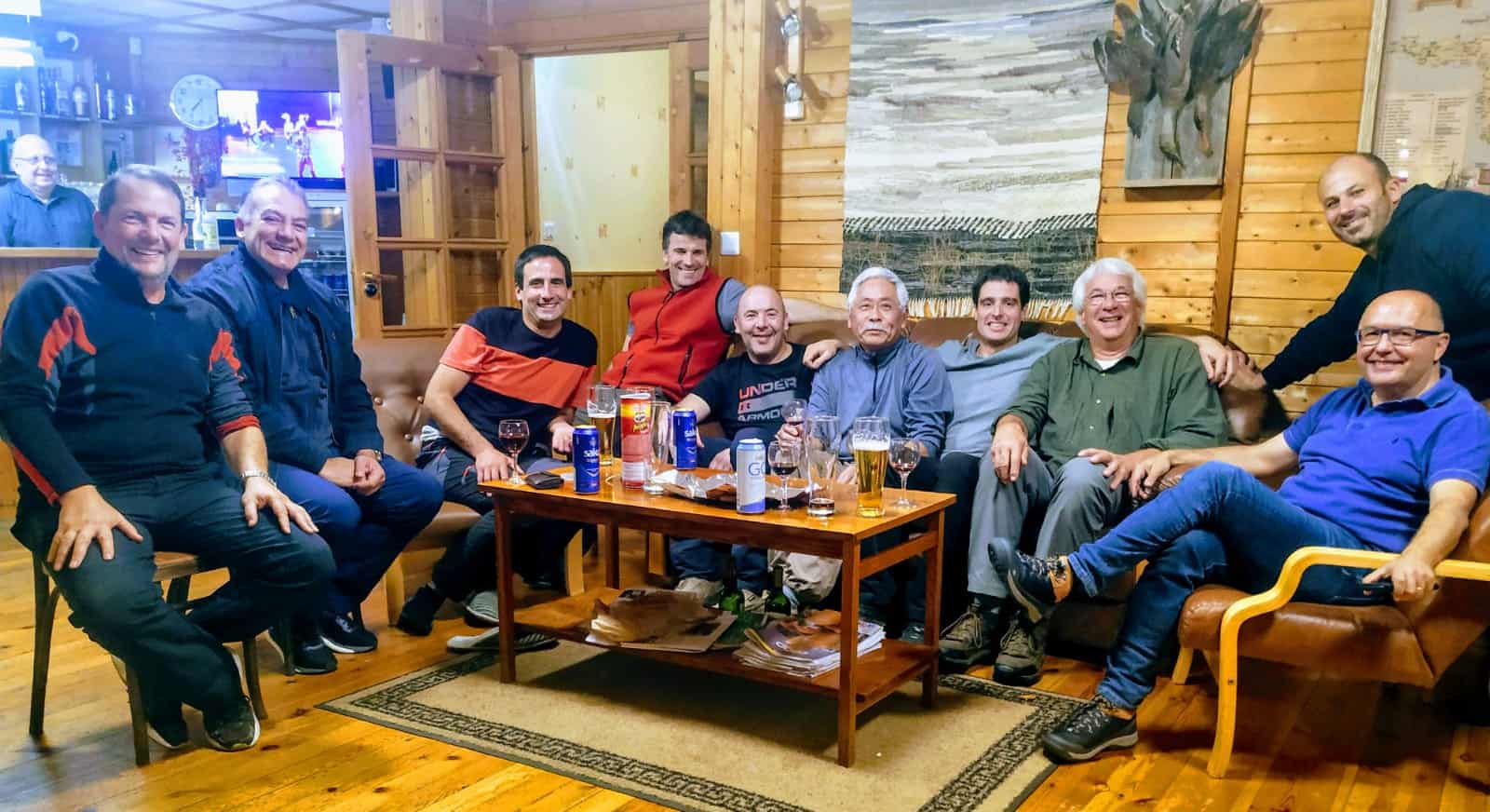 Woodcock hunters in Estonia