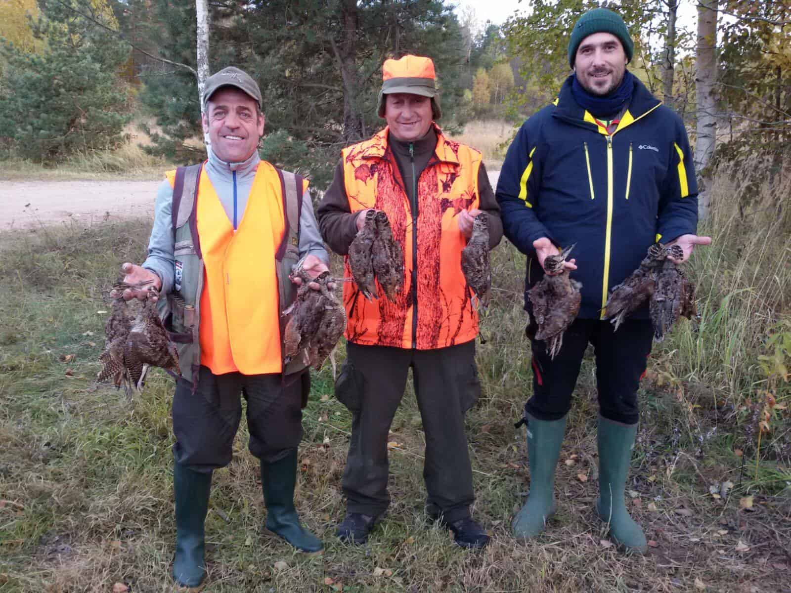 Setter with woodcock